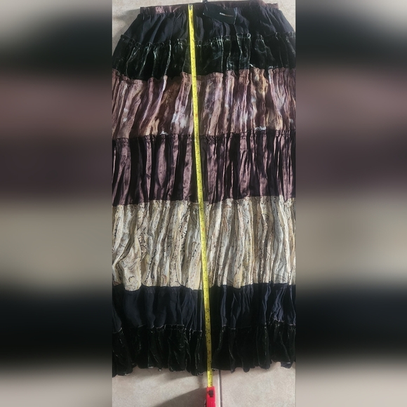 NWT BCBG long chiffon  maxi skirt - Picture 7 of 9